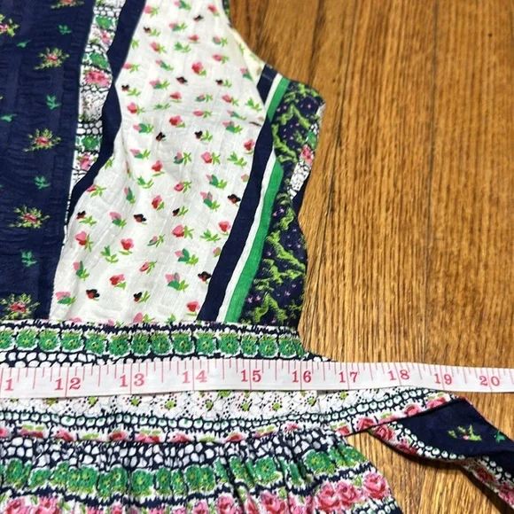 Loungees vintage Floral Patterned Prairie Dress - Picture 9 of 10